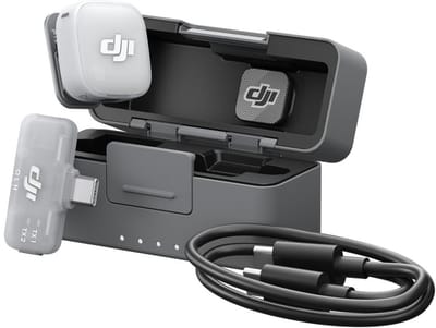DJI Mic Mini 2 Single Mobile Ontvanger + Oplaadcase (voor DJI Mic & Mic Mini Series)