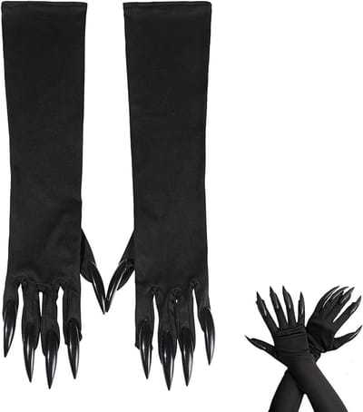 Halloween decoratie - Handschoenen - Halloweenhandschoenen - Klauwen Handschoenen Halloween - Handschoenen Heks Duivelspoot - Wolf - Klauwen Vampier - Voor handaccessoires - Voor Feestbenodigdheden