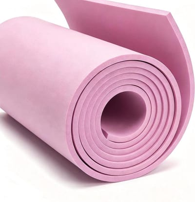 Schuimplaten EVA-schuim - Knutselplaten Foam - Cosplay en Handwerk - Flexibel en Duurzaam - 35x200 cm - Roze