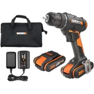 Worx Accuboormachine 20v - 20v - 2 Accu's