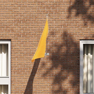 vidaXL - Vlag - Polenhanger - Zilver - 13 - x - 6 - x - 0,2 - cm - Staal