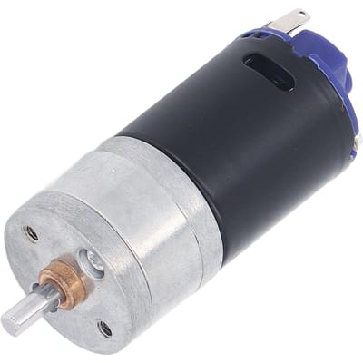 Snelheidsreductie Motor met Vertanding Micro Elektrisch Hoge Torsie DC12V Centrische Uitgaande As 25mm Diameter