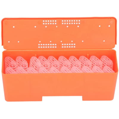 King Cage Transportdoos met 20 Stuks Koninginnenteeltkooien Transparante King Cage Imkergereedschap pink
