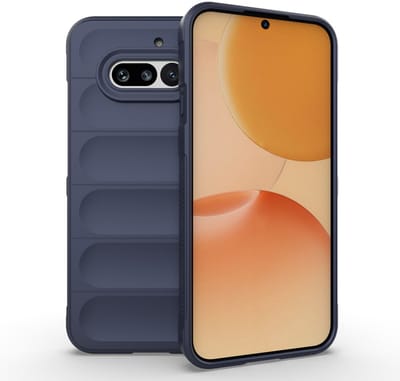MobyDefend Hoesje - Geschikt voor Nothing Phone (4a) - TPU Gripcase - Blauw