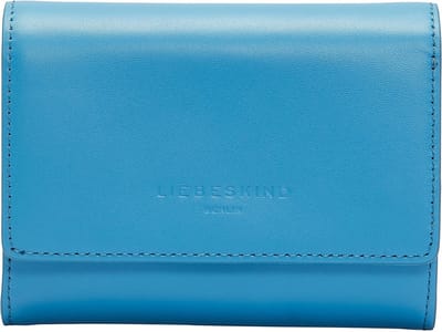 LIEBESKIND BERLIN Portemonnee Paper Bag Carter Nora Wallet Horizon Blue Blauw