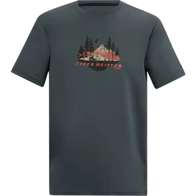 Heren Fingal T-shirt met korte mouwen en slogan