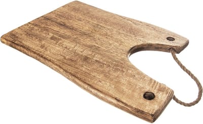 Snij- en Serveerplank Houten MANGO 40,5x28 cm - Snijplank - Keukenplank - Keuken - Tapasplank - Borrelplank