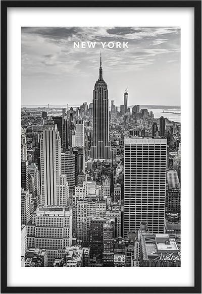 Poster Stad New York A3 - 30 x 42 cm (Exclusief Lijst)