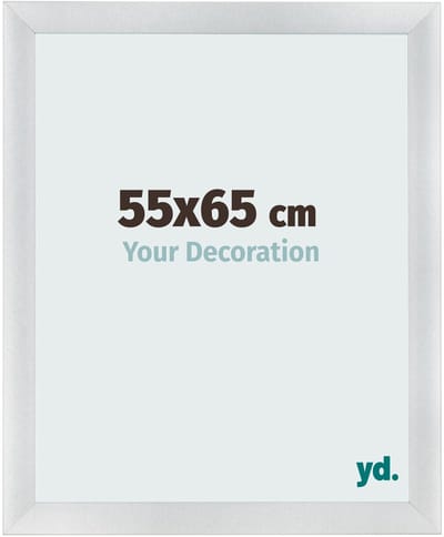 Your Decoration - Fotolijst 55x65 cm - MDF - Zilver Mat - Pisa