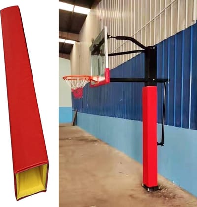 Paal Bescherming - Schuim Wrap - Veiligheid Verhogend - All-Weather Materiaal - 180 cm Hoog - Rood