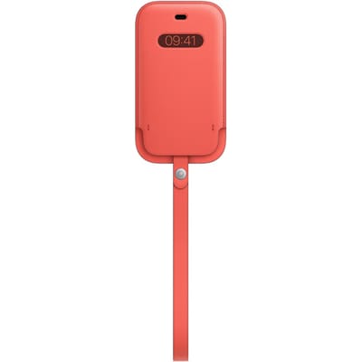 Leather Sleeve MagSafe voor de Apple iPhone 12 Mini - Pink Citrus