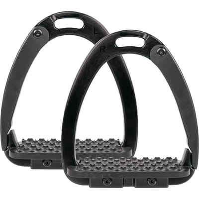 Harry's Horse Veiligheidsbeugel Safe Release Black - 12 cm | Zwart | Stijgbeugels en Beugelriemen