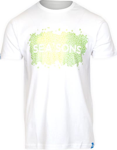SEA'SONS - T-Shirt unisex - Kleurveranderend - Groen-Geel -MMaat XXL