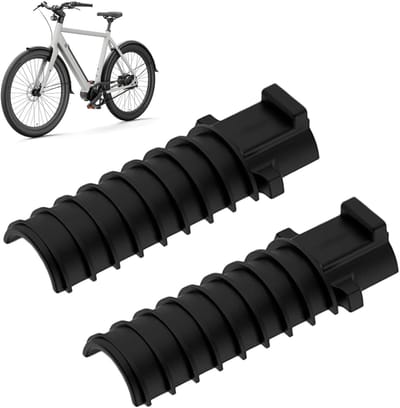 Zadelpen Batterij Adapter - Accuhouder Fiets - Veilig Fietsen - Snelspan Systeem - 20-23 mm - Zwart