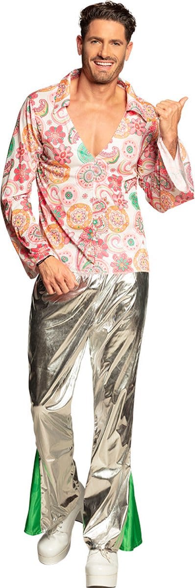 Boland - Kostuum Bright bloom (M/L) - Volwassenen - Hippie - 60's & 70's - Hippie & Flower Power