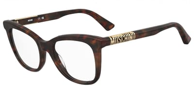 Moschino MOS650 Havana honey 52/19/140 WOMAN Brilmonturen