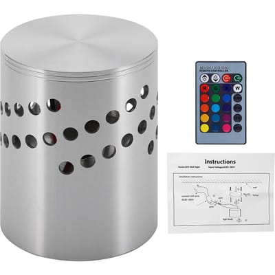 3W LED Wandlamp Aluminium Binnenverlichting Voor KTV Bar Decoratie Licht met Afstandsbediening