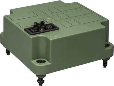 ABB deksel 3640 met GST connector 1x3 - groen per 25 stuks (3640G1-G S)