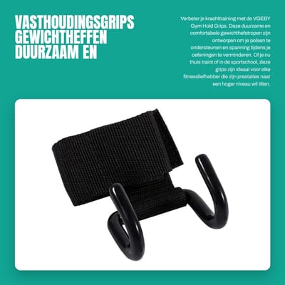 Dailygoods- Vasthoudingsgrips Duurzaam - Verstelbaar - Gewichtheffen - Krachttraining - Fitness - Ondersteuning voor pols - Gewichthefbands