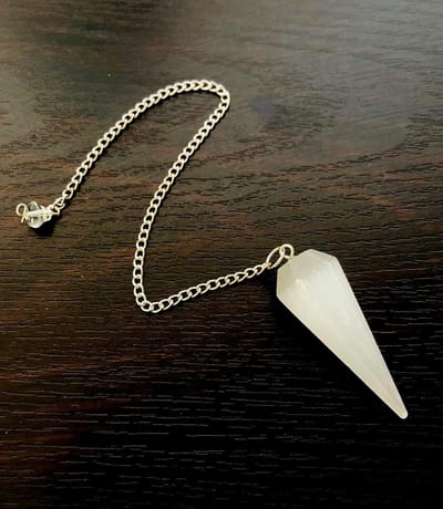 Seleniet Dowser Slinger Pendulum voor Healing, Reiki en Feng Shui