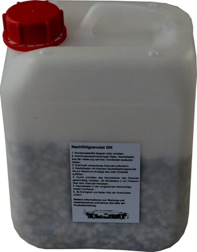 Wolf Neutralisatiegranulaat 5kg Navulverpakking, Gascondensatie, 2484538