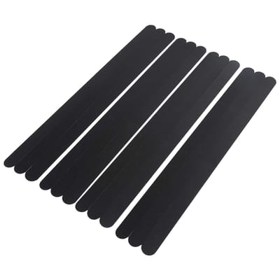 Dailygoods- Antislipstrips Veiligheid - Antislipstrip - Zelfklevende Stickers - Douche Stickers - Badstickers - 12 Stuks 14,96 x 0,78 Inch
