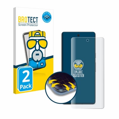 BROTECT - Screenprotector voor Google Pixel 7 - Folie Beschermfolie matte volledig dekking 2 Stuks