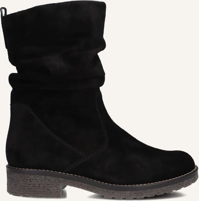 Gabor 013 Enkellaarsjes - Enkelboots met rits - Dames - Zwart - Maat 36
