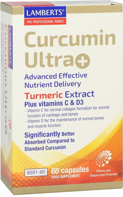 Lamberts Curcumine ultra+ 60 Capsules