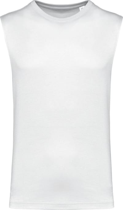 Kariban Duurzaam mouwloos heren-T-shirt K3022IC - White - L