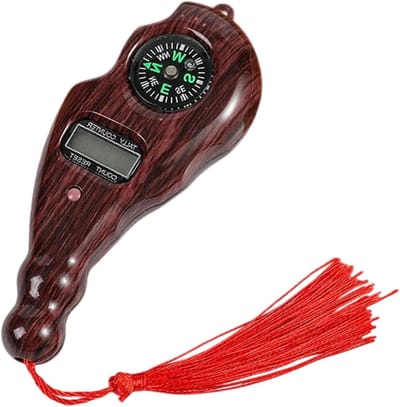 Elektronische teller - Digitale handteller - Activiteiten bijhouden - 5-cijferig LED-display - 4 x 10.5 cm - Houtkleurig