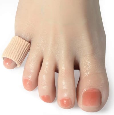Medical Brace Afknipbare Teenbeschermer | Soft Gel | Geschikt voor Kleine Teen | Maat S