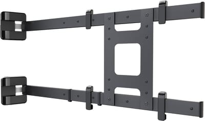 Meliconi - Flag TV, muurbeugel wendbaar, voor 49"-75" TV, zwart