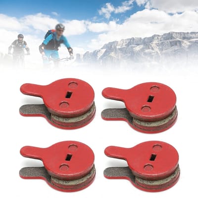 Allecto - Remblokken - Semi-Metalen Remblokken voor Mountainbike - Hoge Remkracht - Geschikt voor Offroad - Betrouwbare Remprestaties - Voor Mounta...