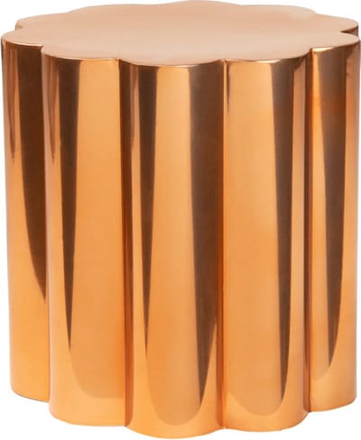 Bloempot - plantenbak - Florero - metaal - glanzende finish - 20 cm