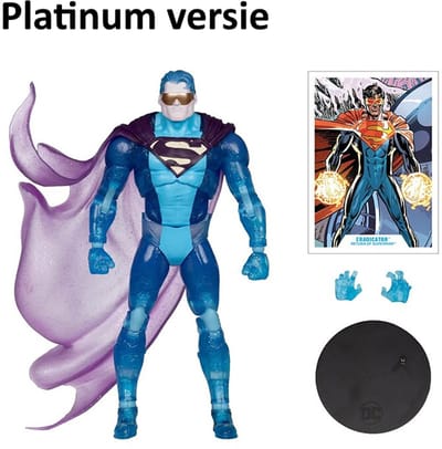 McFarlane Toys Return of Superman DC Multiverse Action Figure Eradicator (Platinum Edition) 18 cm Action Figuur