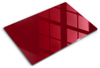 Wallfluent Glazen Snijplanken - Bourgondië Snijplanken Glas - 80 cm x 52 cm - Bourgondië Snijplanken van Glas - Glazen Serveerplank - Hygiënische Snijplank van Glas - Antislip Hakplank van Glas