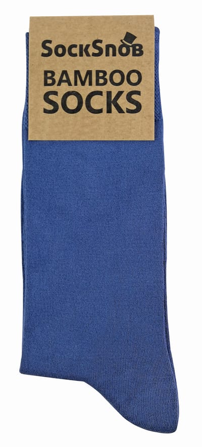 Set van 4 zachte, ademende bamboe sokken voor dames - Denim
