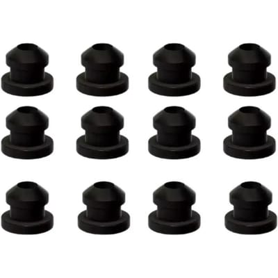 Auto Kachels Rubberen Stekker Doorvoertule Huls Hoge Temperatuurbestendigheid Voor Camper Voeten Voor Doorvoergat Beschermende Spiraal black