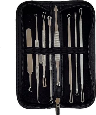 Jumada's - Professionele 8-Delige Mee-eters - Acne Verwijderen Set - Verzorging - Blackhead remover - Gezichtsverzorging - Huidverzorging