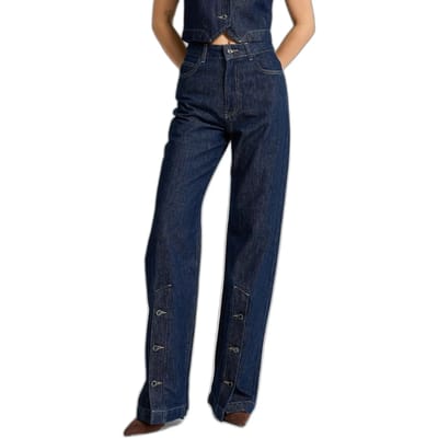 It's Basic - STRAIGHT HIGH RISE JEANS