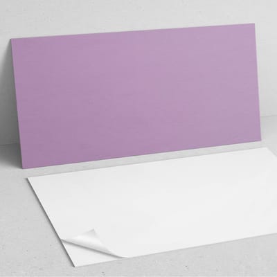 Coloray Wandpanelen Zelfklevend - Lichtpaarse kleur PVC Wandpaneel - 100 cm x 50 cm - Paars Wandbekleding Zelfklevend - 1 stuk - Eénkleurige Wandpanelen Zelfklevend - Keuken Wandpanelen - Wandpanelen Badkamer