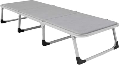 Opvouwbaar Bed - Gastenbed Vouwbed - Ruimte Besparen - Geen Installatie Nodig - 191x73cm - Grijs