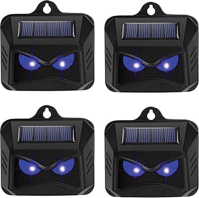 Isotronic Dierenverjager met Blauw LED licht 4 stuks