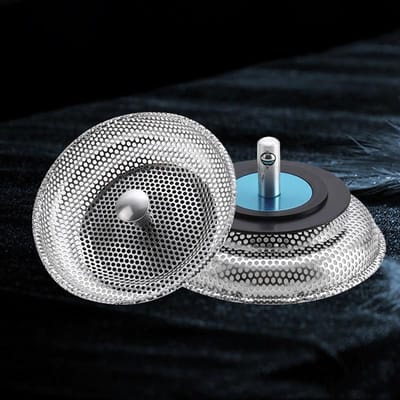 Bouchon de filtre à déchets en acier inoxydable pour baignoire et piscine, bouchon de filtre à déchets pour évier, siphon de sol, accessoires de cuisine et de salle de bain, outils gray