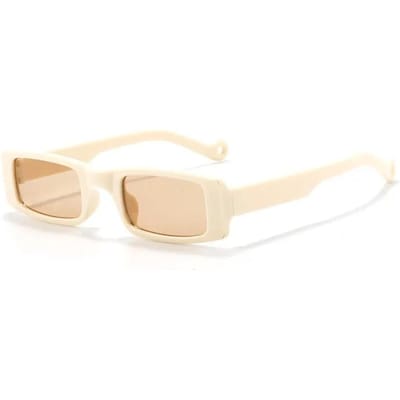 Lunettes de soleil carrées vintage à petite monture Mode Femmes Hommes Marque de luxe Designer Rectangle UV400 Lunettes de voyage
