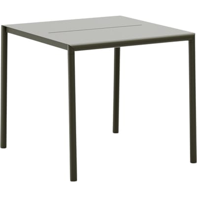 New Works May Tafel Outdoor - dark green - 85 x 85 cm