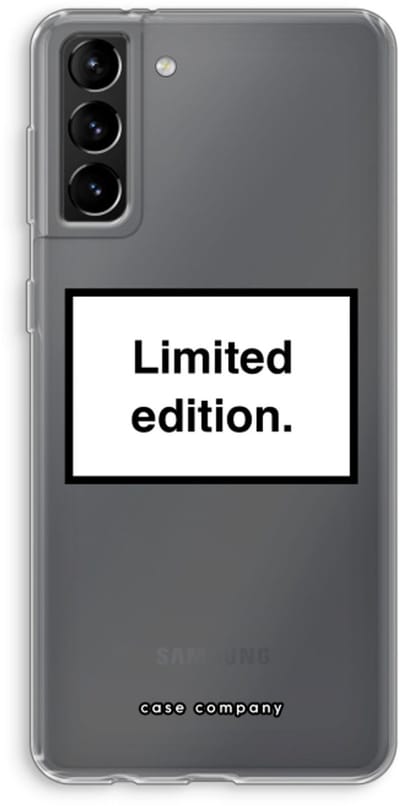 Hoesje geschikt voor Samsung Galaxy S21 Plus hoesje - Limited edition - Soft Cover Telefoonhoesje - Bescherming aan alle Kanten en Schermrand