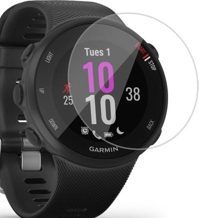 Geschikt voor Garmin Forerunner 45 / 45s / 55 / Vivoactive 3 Screenprotector - Beschermglas Folie Geschikt voor Garmin Forerunner 45 / 45s / 55 / Vivoactive 3