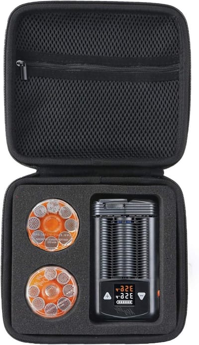 Harde Beschermcase voor Storz & Bickel Mighty/Mighty+ Vaporizer - Perfecte Opberging en Bescherming, Zwart